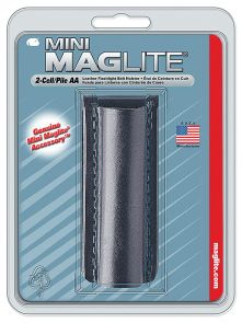 Maglite AA Mini Mag Leather Holster