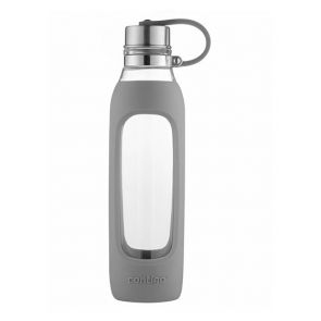 Contigo Purity Glass Water Bottle 591ml Smoke