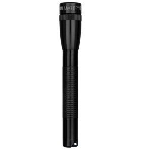 Maglite Mini LED 2-Cell AA Flashlight With Holster - Black