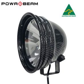 Powa Beam 175mm QH Carbon Fibre Spotlight With Bracket - 100W