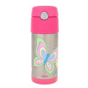 Thermos Funtainer Stainless Steel Vacuum Insulated Bottle 355ml Butterfly