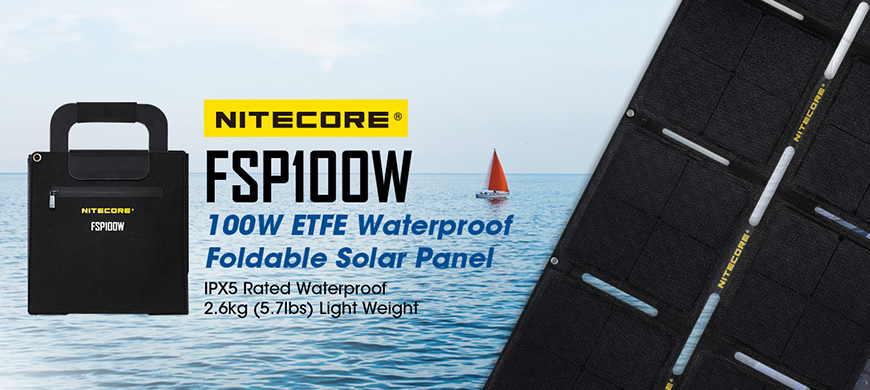 Nitecore FSP100 Solar Panel - 100W